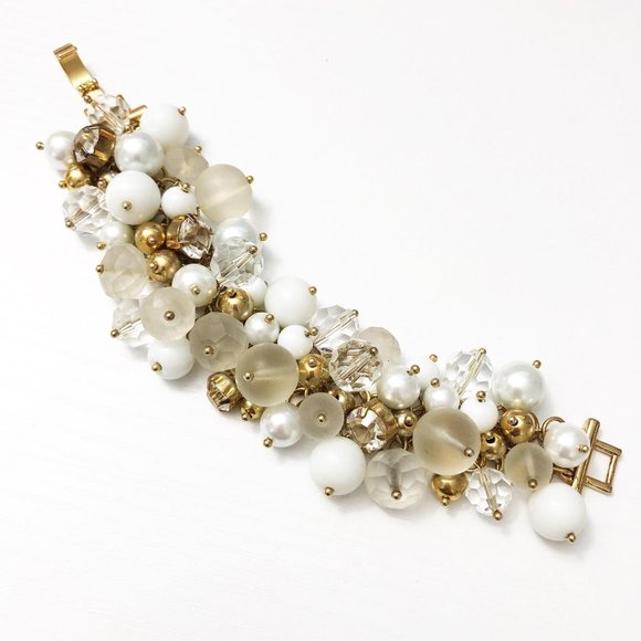 Banana Republic Jewelry - Banana Republic Chunky Beaded Statement Bracelet